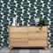 Tempaper Wiggle Room by Bobby Berk Peel and Stick Wallpaper Blue/Cream